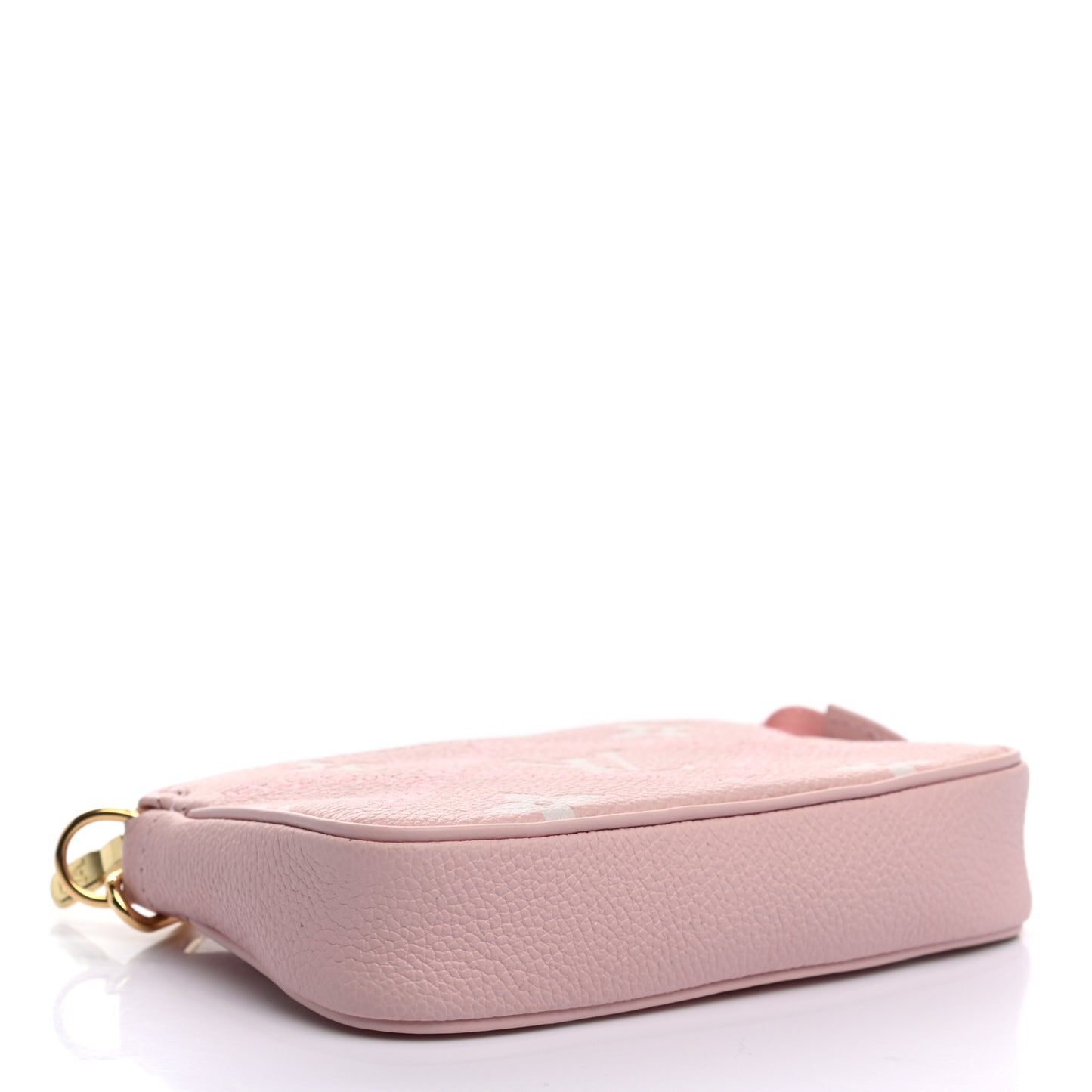 Empreinte Monogram Giant Broderies Mini Pochette Accessories Pink Creme