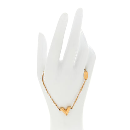 Louis Vuitton Essential V Bracelet Gold 2 of 4