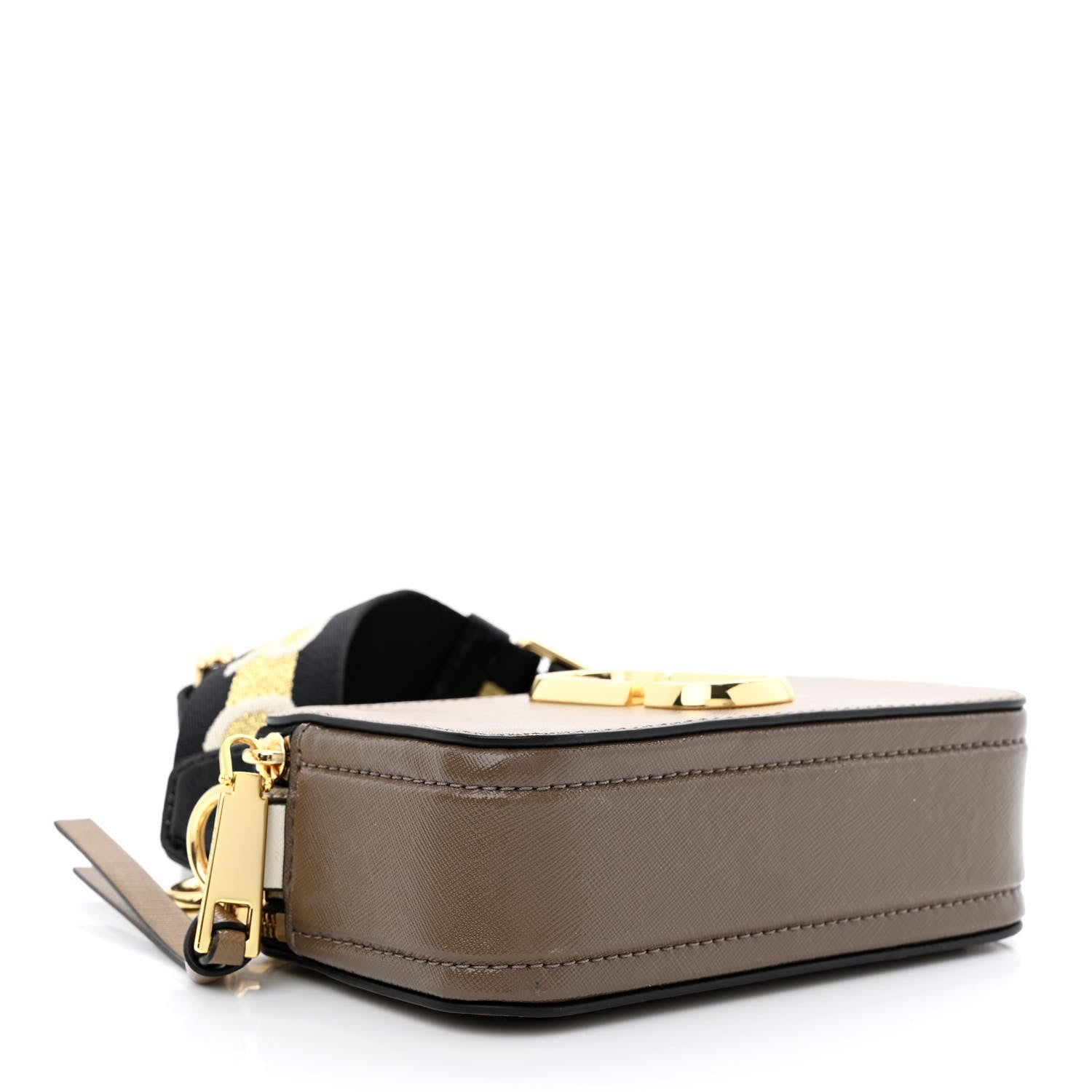 Marc Jacobs Saffiano Small Snapshot Camera Bag French Grey 4 of 10