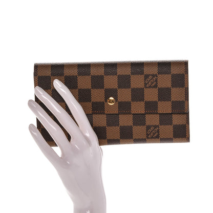 Louis Vuitton Damier Ebene Porte Tresor International Wallet 2 of 6