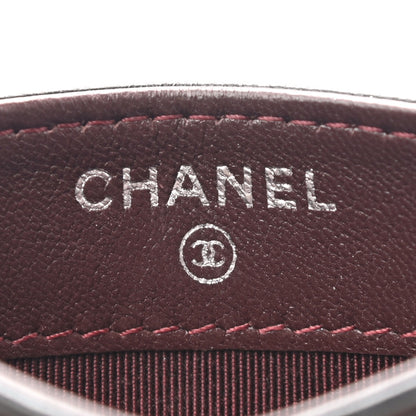 Chanel Lambskin Quilted Card Holder Black 6 of 9