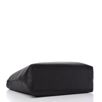 Burberry Grainy Calfskin Remington Tote Black 4 of 9