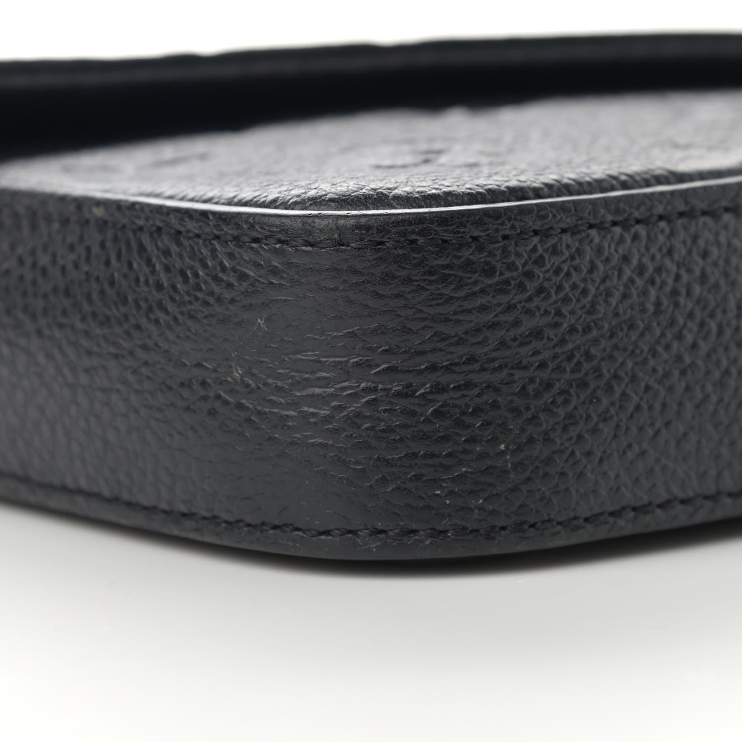 Louis Vuitton Empreinte Pochette Felicie Chain Wallet Black 9 of 10