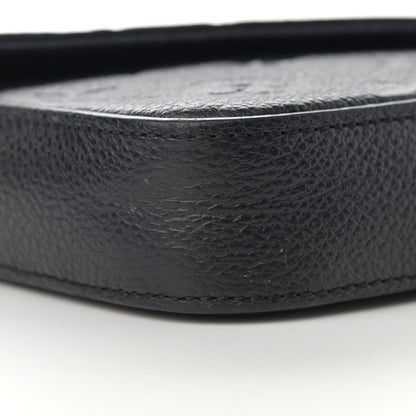 Louis Vuitton Empreinte Pochette Felicie Chain Wallet Black 9 of 10