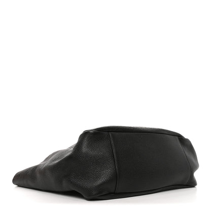 Saint Laurent Grained Deerskin Bea Tote Black 3 of 8