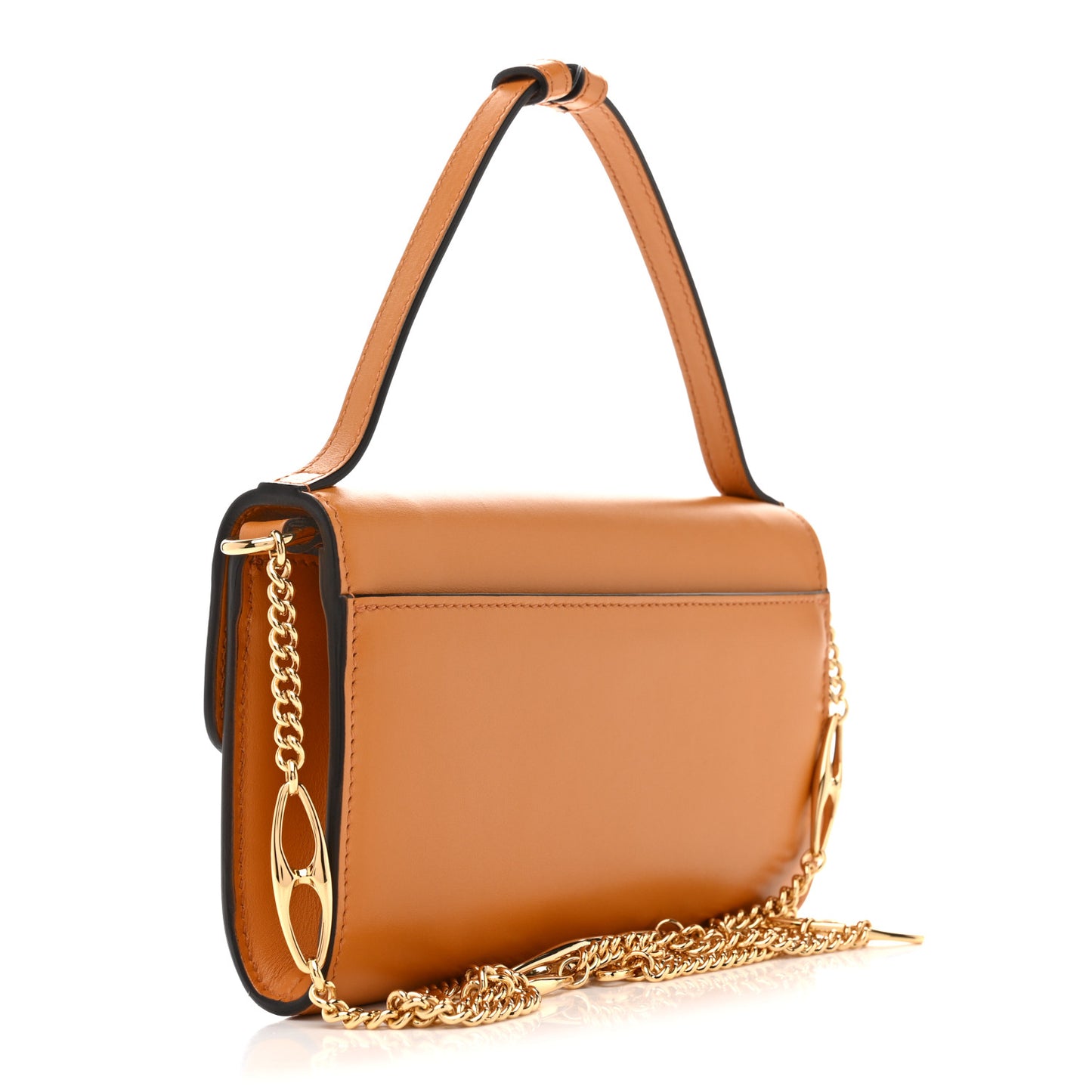 Shibuya Calfskin Mini Zumi Shoulder Bag Sun Oil