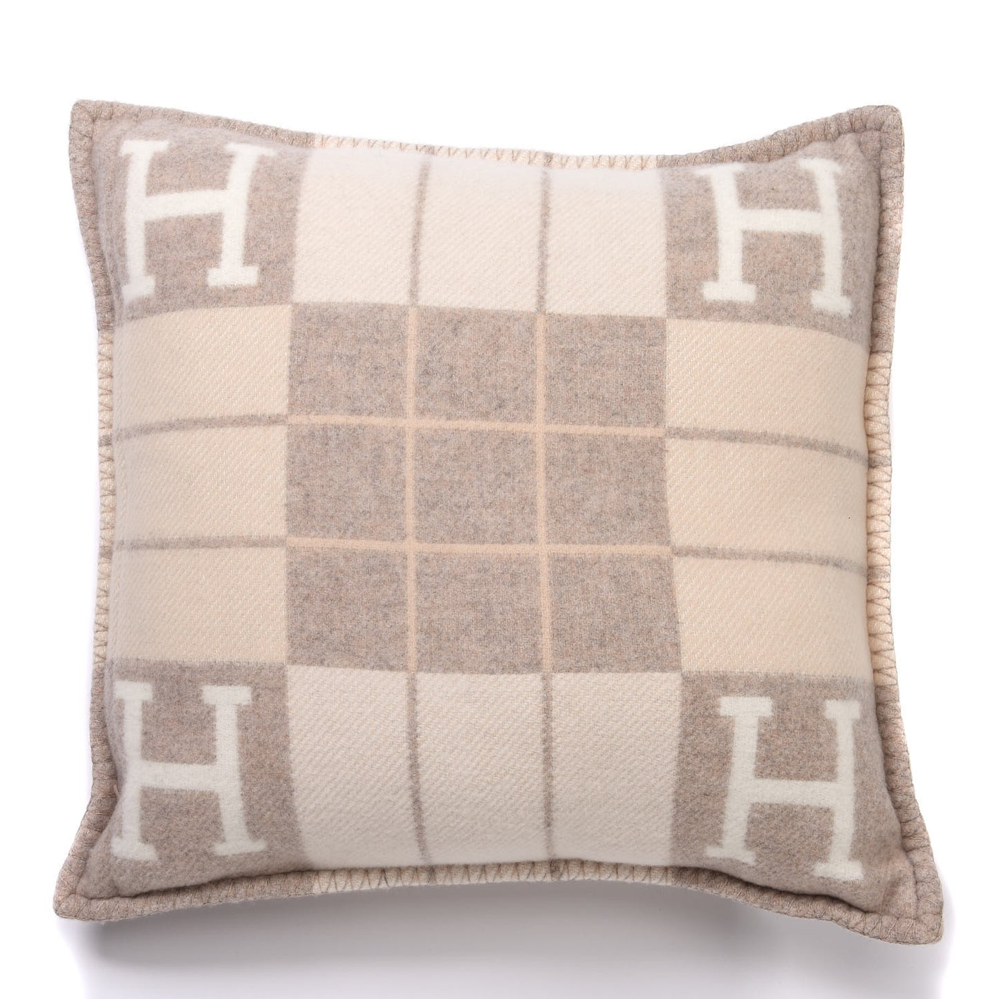 Wool Cashmere Avalon III Pillow PM Coco Camomille