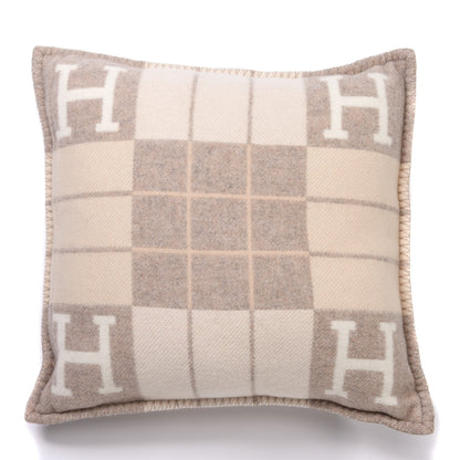 Hermes Wool Cashmere Avalon III Pillow PM Coco Camomille 3 of 6