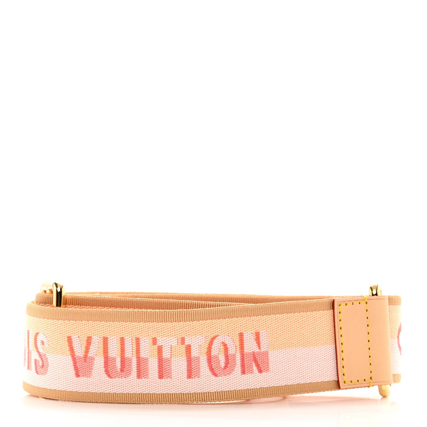 Louis Vuitton Jacquard Speedy Bandouliere 20 Shoulder Strap Pink Orange 2 of 4