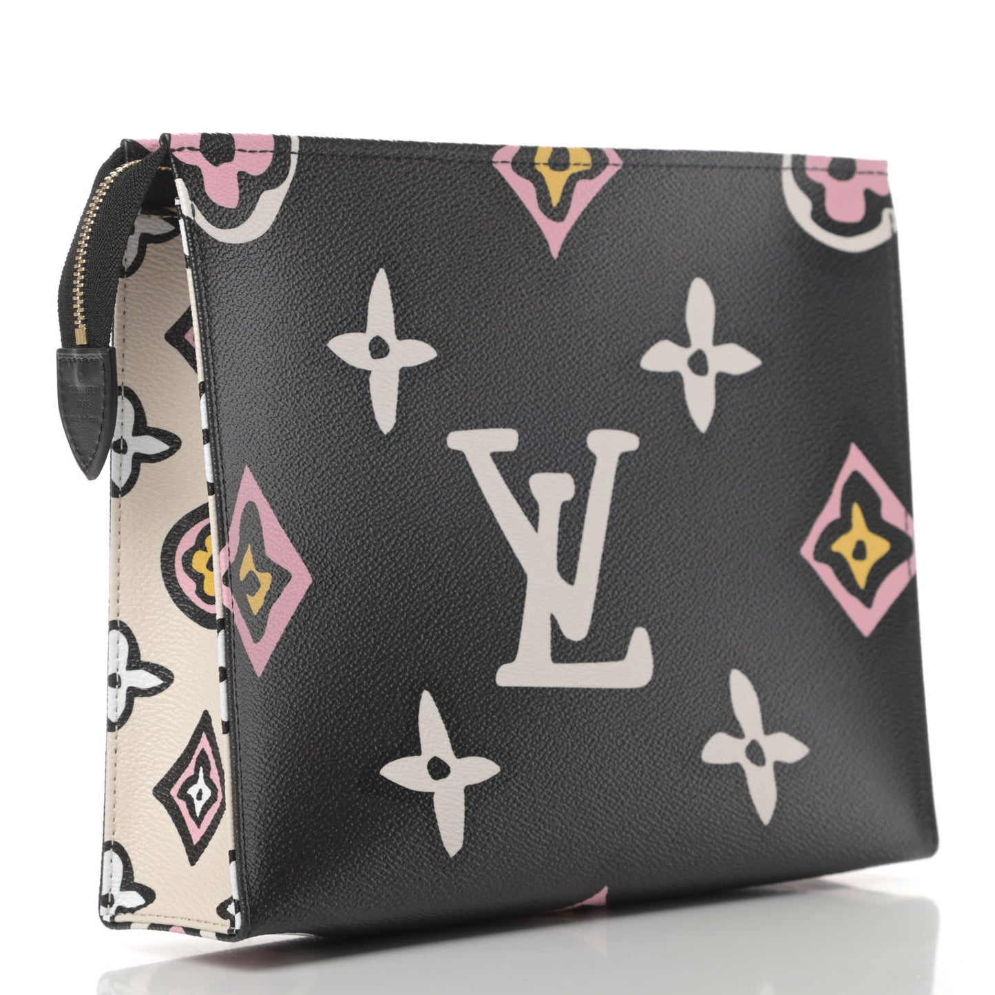Monogram Giant Wild At Heart Toiletry Pouch 26 Black