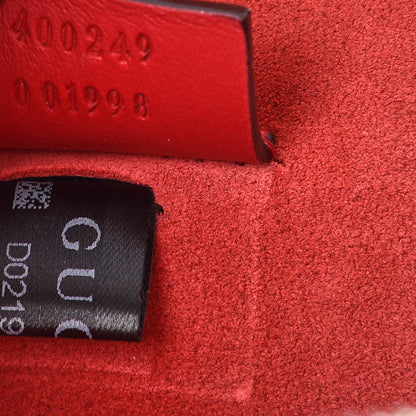 Gucci GG Supreme Monogram Small Dionysus Shoulder Bag Red 7 of 8