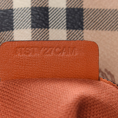 Burberry Haymarket Check Small Canterbury Tote Orange 7 of 13