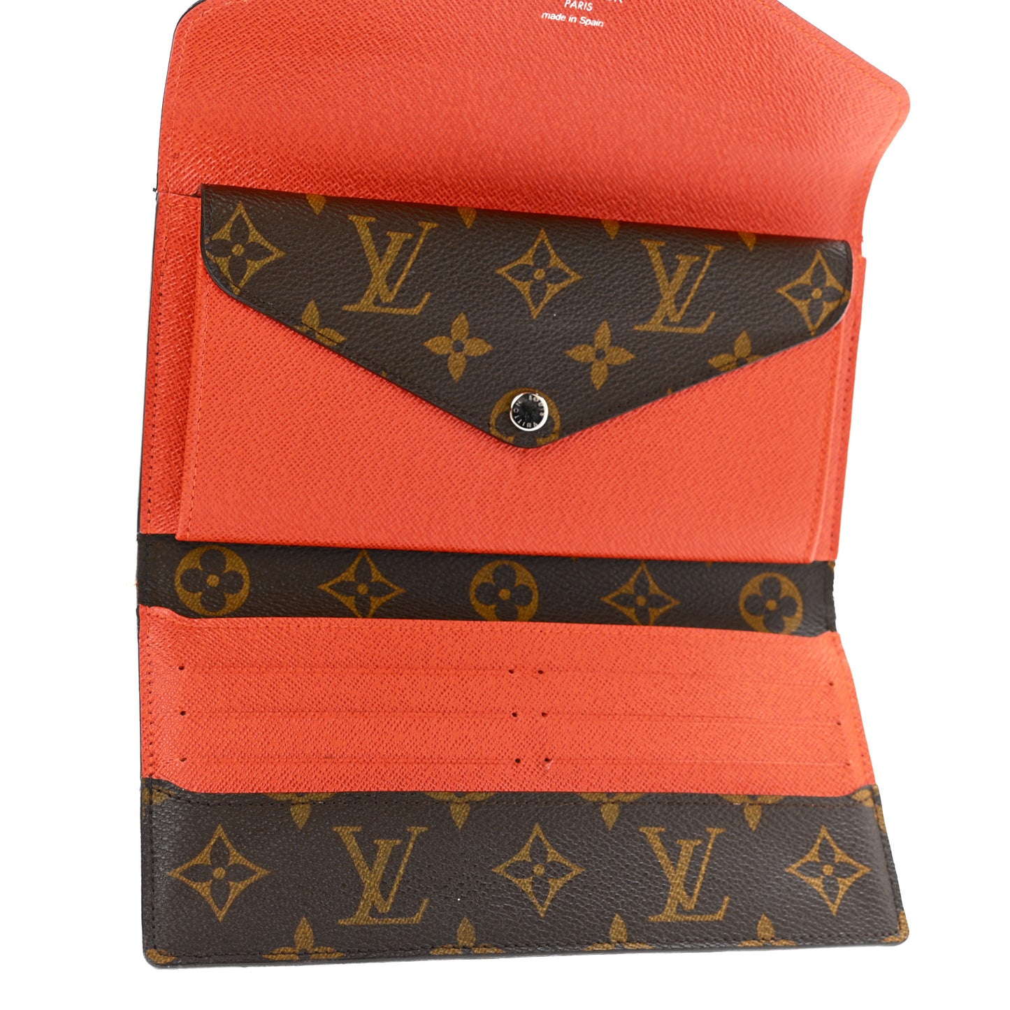 Monogram Epi Marie-Lou Long Wallet Piment