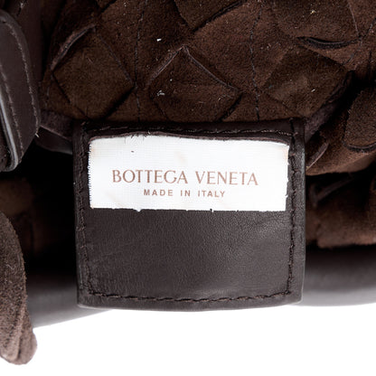 Bottega Veneta Nappa Intrecciato Pouch Shoulder Bag Brown 8 of 14