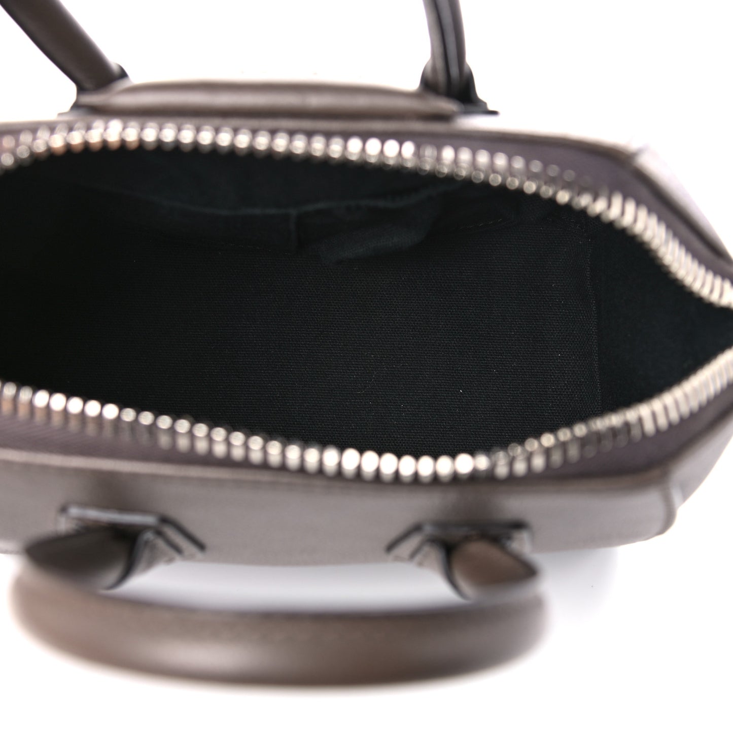 Sugar Goatskin Mini Antigona Heather Grey