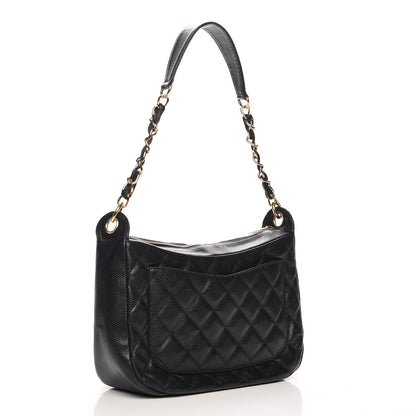 Chanel Caviar Quilted Hobo Black 3 of 8