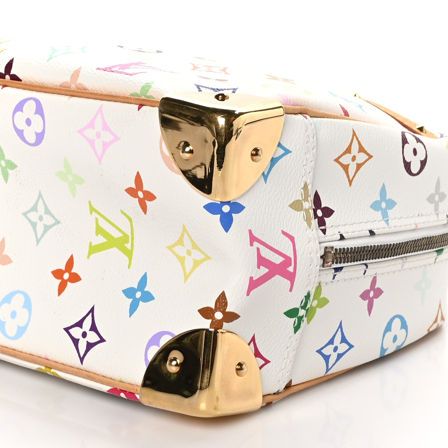 Louis Vuitton Monogram Multicolor Trouville White 9 of 10