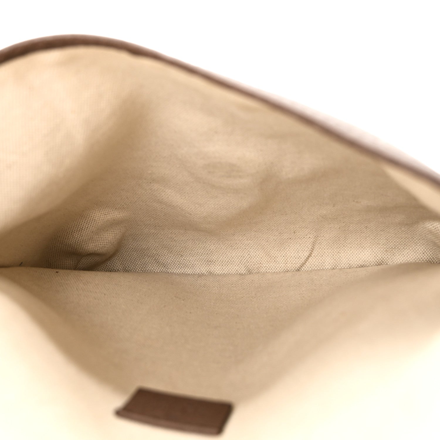Gucci GG Supreme Monogram Web Medium Neo Vintage Flap Messenger Bag Beige New Acero 5 of 10