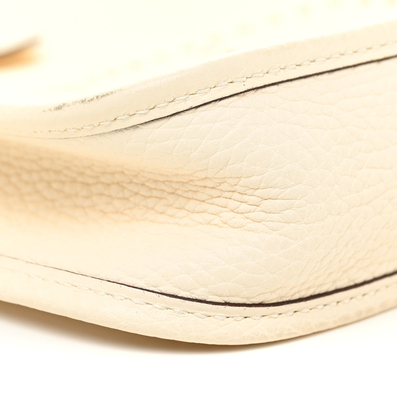 Hermes Taurillon Clemence Amazone Evelyne TPM Nata Craie 7 of 10