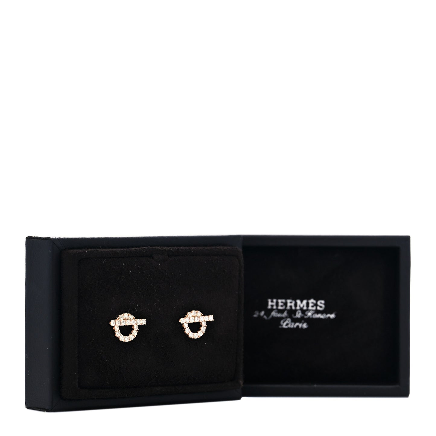 18K Rose Gold Diamond Finesse Earrings
