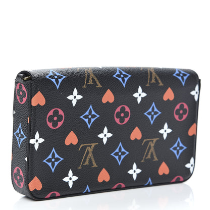 Louis Vuitton Game On Felicie Chain Wallet Black 3 of 8