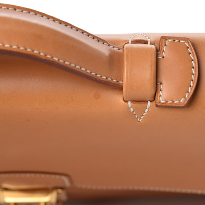 Hermes Vache Natural Sac a Depeche 38 Briefcase 16 of 20