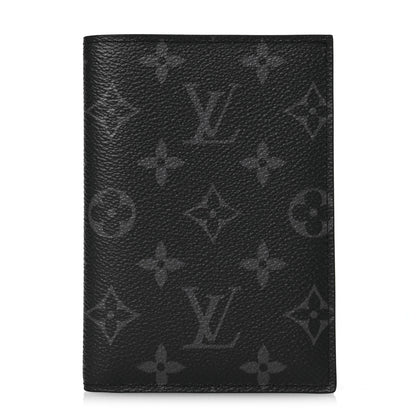 Louis Vuitton Monogram Eclipse Passport Cover 1 of 10