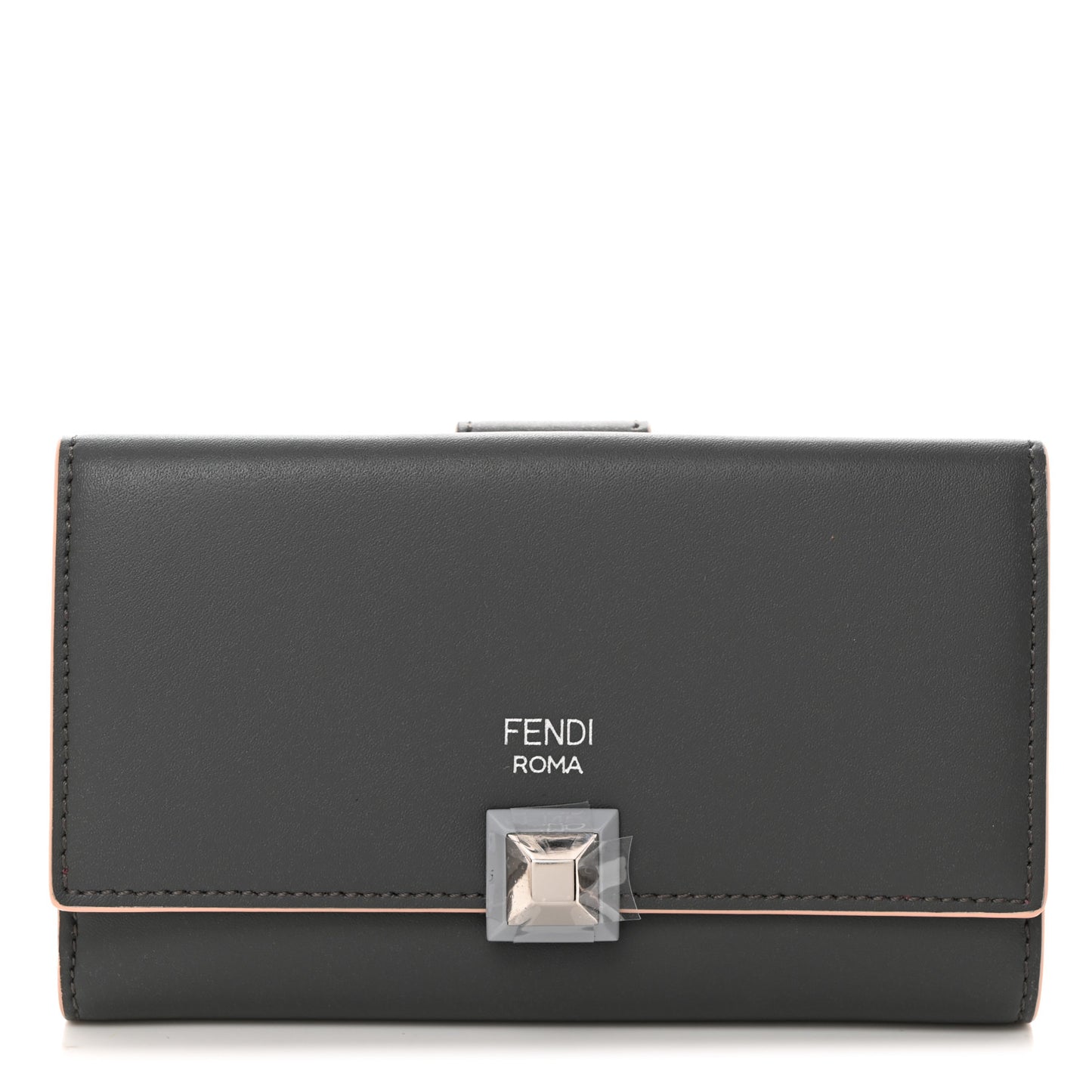 Vitello Studded Kan I French Wallet Amazzonia