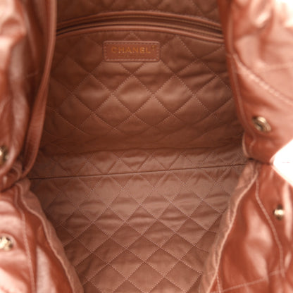 Chanel Metallic Calfskin Quilted Chanel 22 Copper 6 of 11