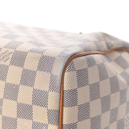 Louis Vuitton Damier Azur Speedy 30 16 of 25