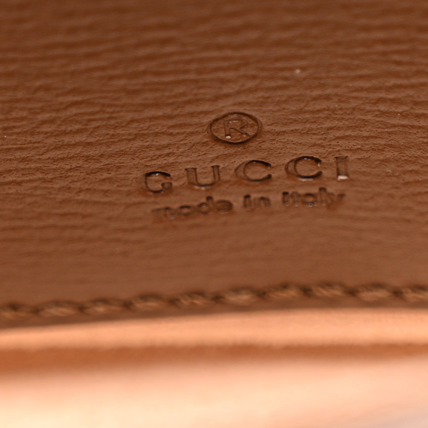 Gucci GG Supreme Monogram Azalea Calfskin Web Horsebit 1955 Wallet On Strap Beige Ebony Brown Sugar 6 of 10