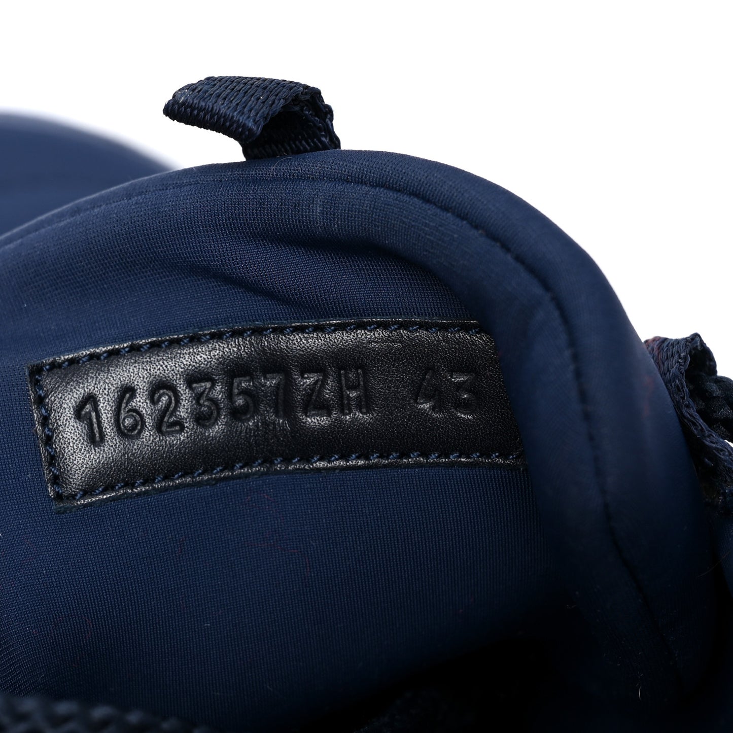 Technical Canvas Mens Miles Sneakers 43 Marine Black