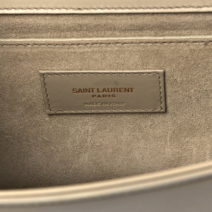 Saint Laurent Smooth Calfskin Medium Classic Monogram Kate Tassel Satchel Nude Powder 5 of 8