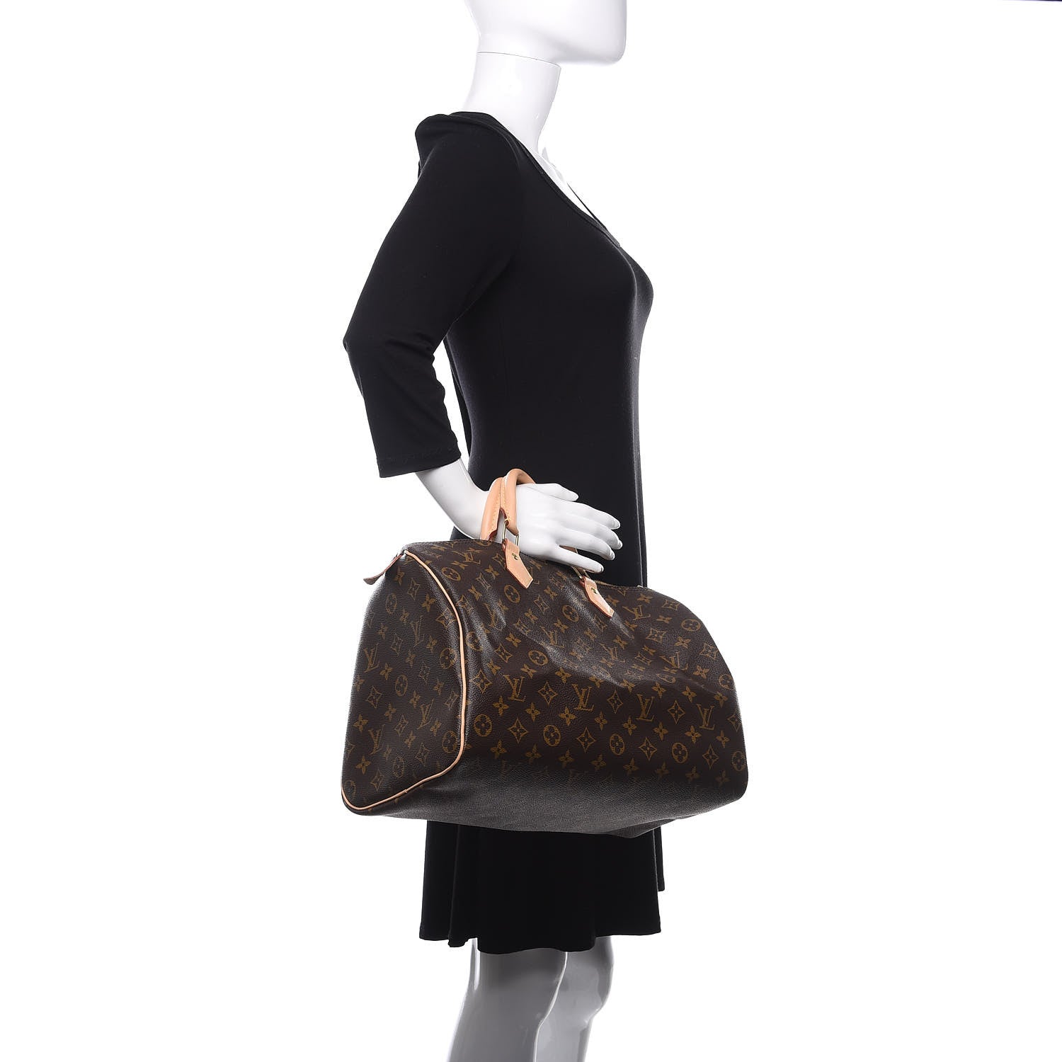 Louis Vuitton Monogram Speedy 35 2 of 11