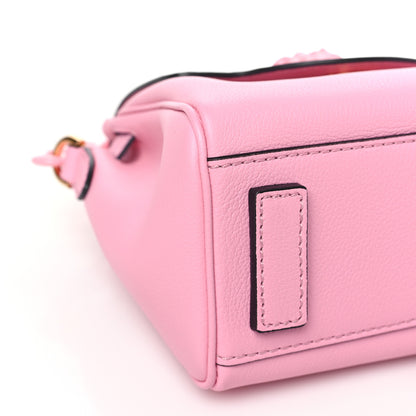 Versace Grained Calfskin Small La Medusa Top Handle Bag Pink 7 of 8