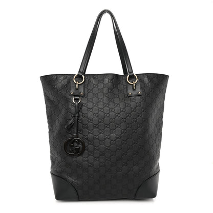 Gucci Guccissima Large Interlocking G Tote Dark Green 1 of 9