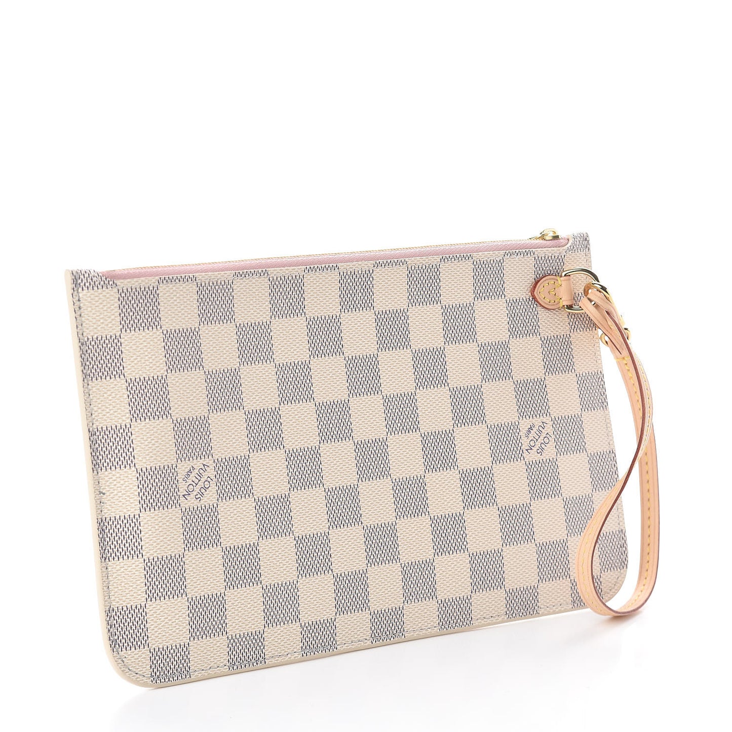 Damier Azur Neverfull MM GM Pochette Rose Ballerine