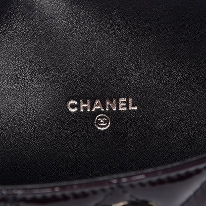 Chanel Patent Quilted Brilliant iPad Case Black 6 of 8