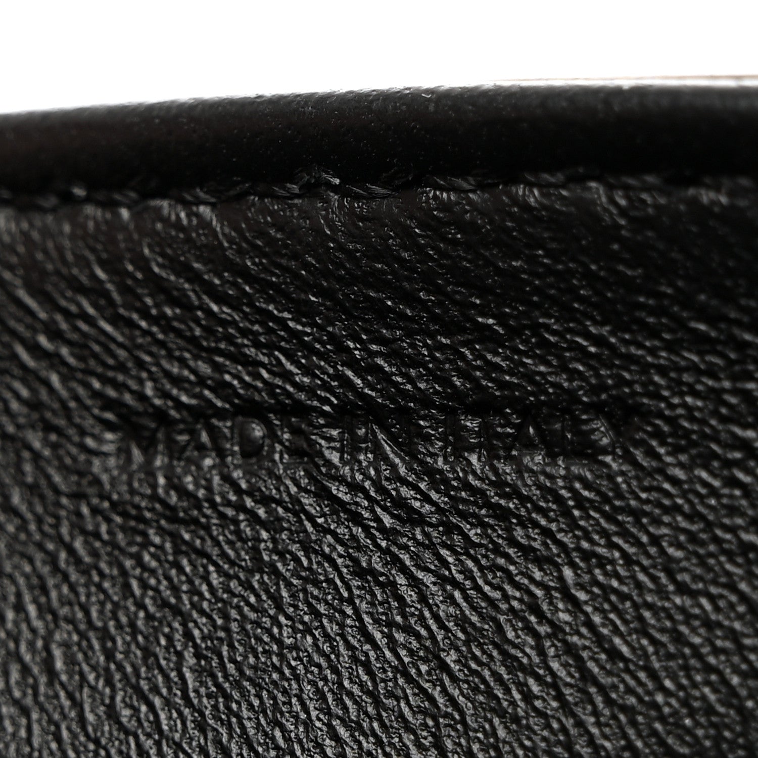 Celine Shiny Calfskin Triomphe Chain Shoulder Bag Black 7 of 10