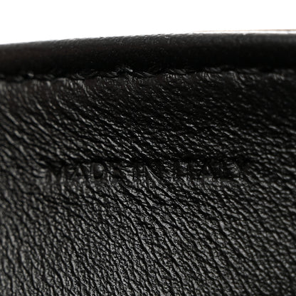 Celine Shiny Calfskin Triomphe Chain Shoulder Bag Black 7 of 10