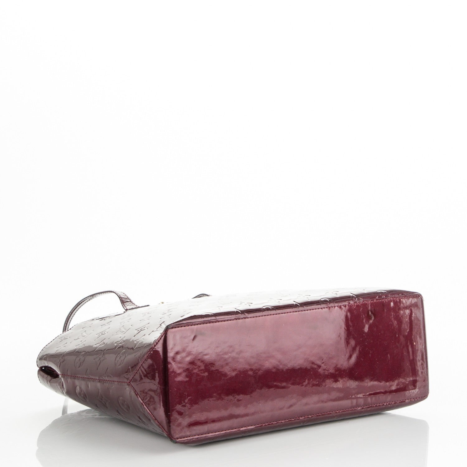 Louis Vuitton Vernis Wilshire MM Rouge Fauviste 4 of 11