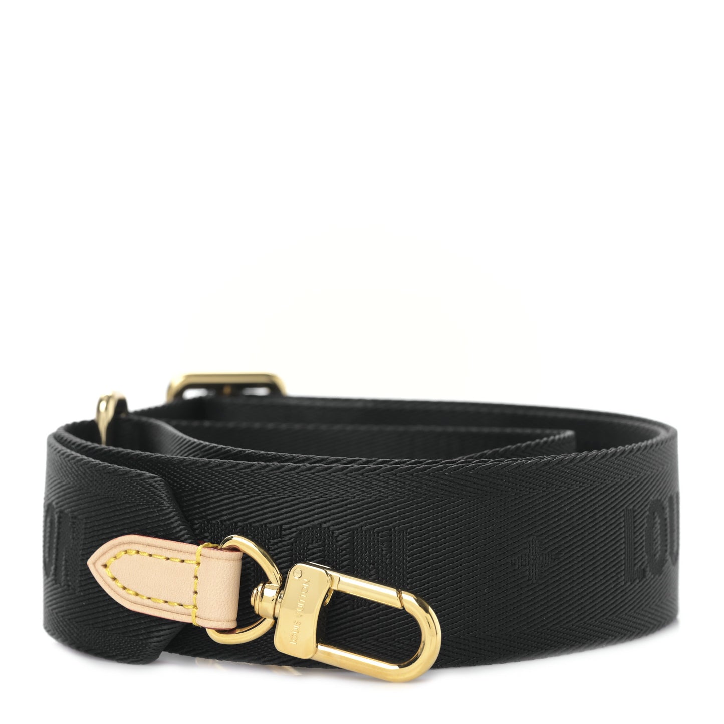 Monogram Multi Pochette Accessories Bandouliere Shoulder Strap Black