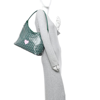 Goyard Goyardine Coeur Boheme Hobo Green 2 of 11
