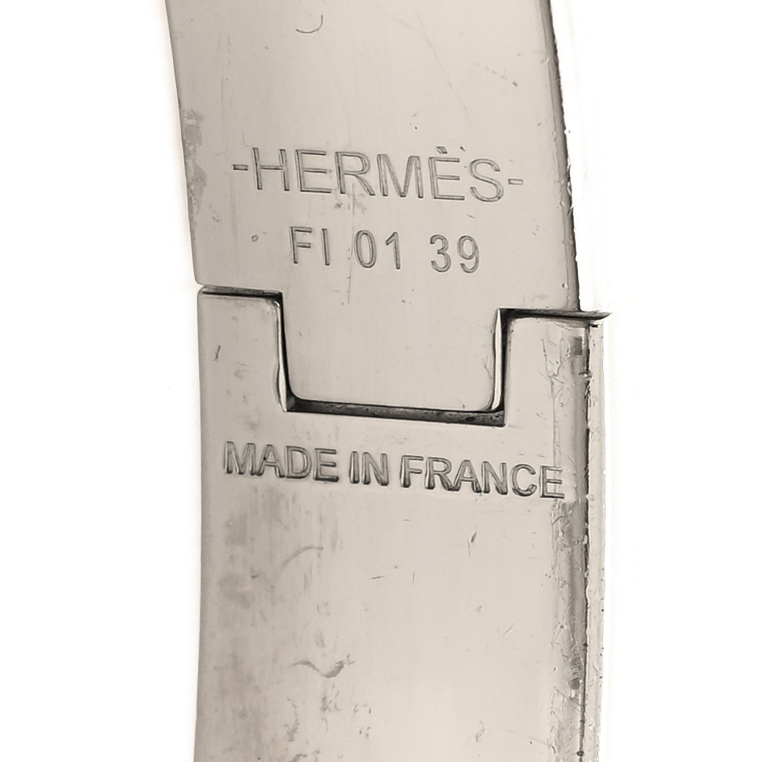 Hermes Enamel Narrow Clic Clac H Bracelet GM Black 4 of 4