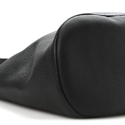 Salvatore Ferragamo Deerskin Sfilata Hobo Black 9 of 10