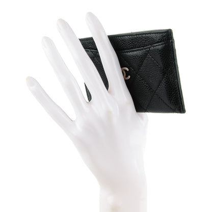 Chanel Caviar Quilted Card Holder Black 2 of 9