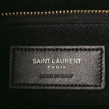 Saint Laurent Smooth Calfskin Le 5 A 7 Hobo Black 6 of 8