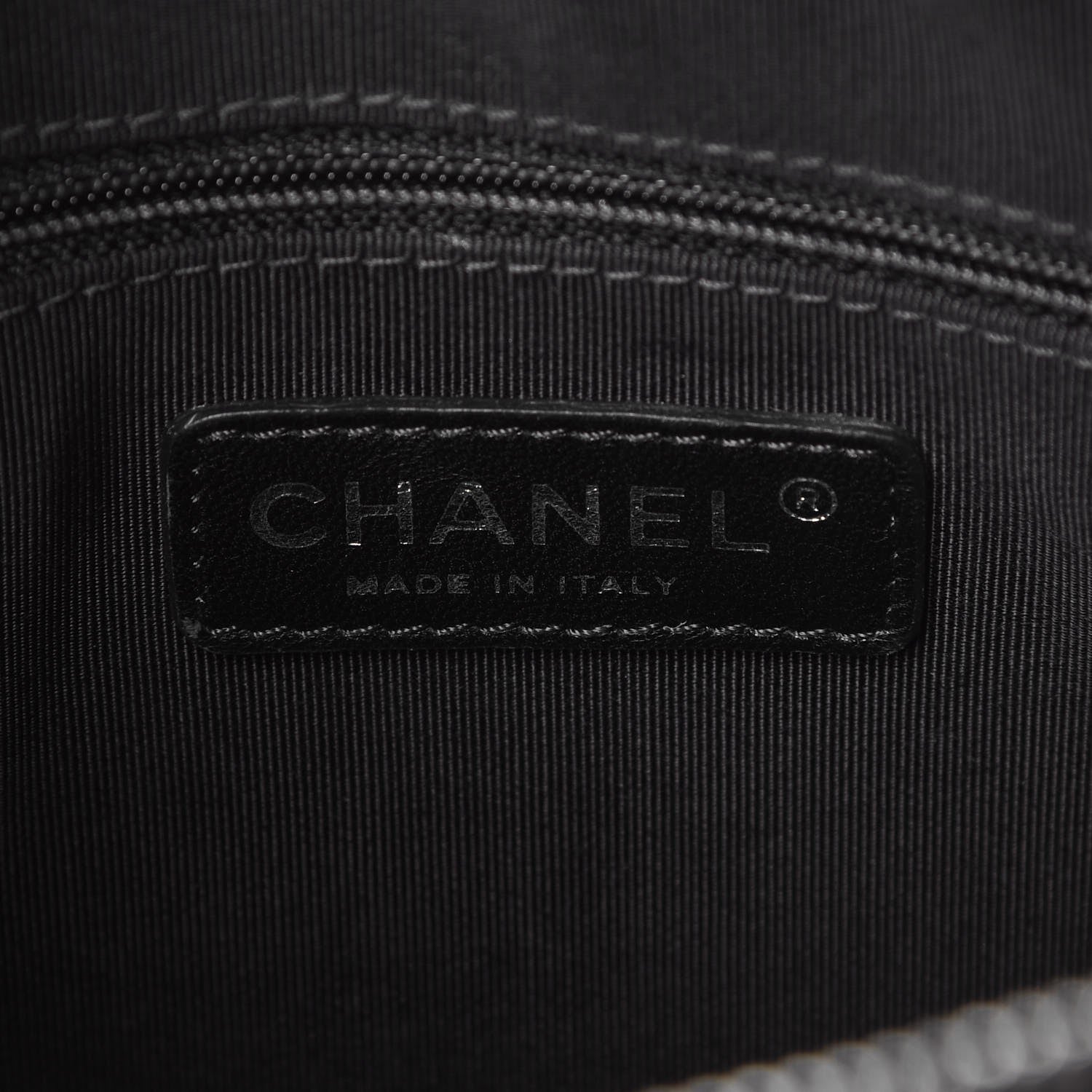 Chanel Lambskin Plexiglass Evening Art Camera Case Black 6 of 9