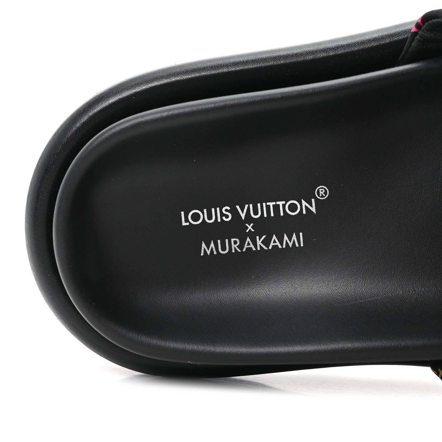 Louis Vuitton LV X TM Monogram Multicolor Pool Pillow Flat Comfort Mule 35 Black 8 of 10