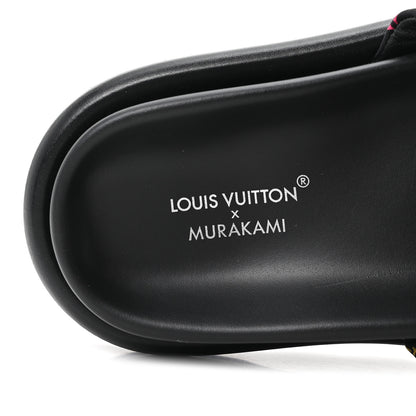Louis Vuitton LV X TM Monogram Multicolor Pool Pillow Flat Comfort Mule 35 Black 8 of 10